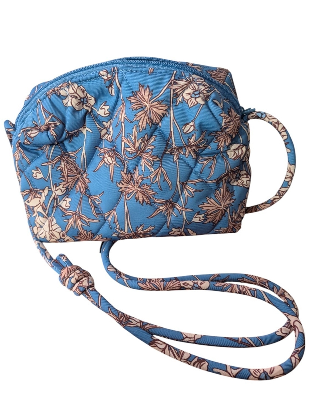 Vera Bradley Floral Crossbody Bag - Lightweight Women’s Shoulder Bag